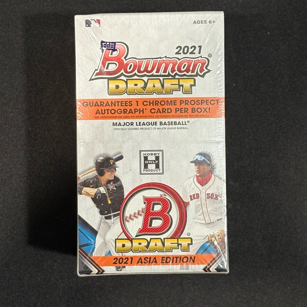Sealed Hobby Box 2021 Draft Asia Edition Baseball Card Box